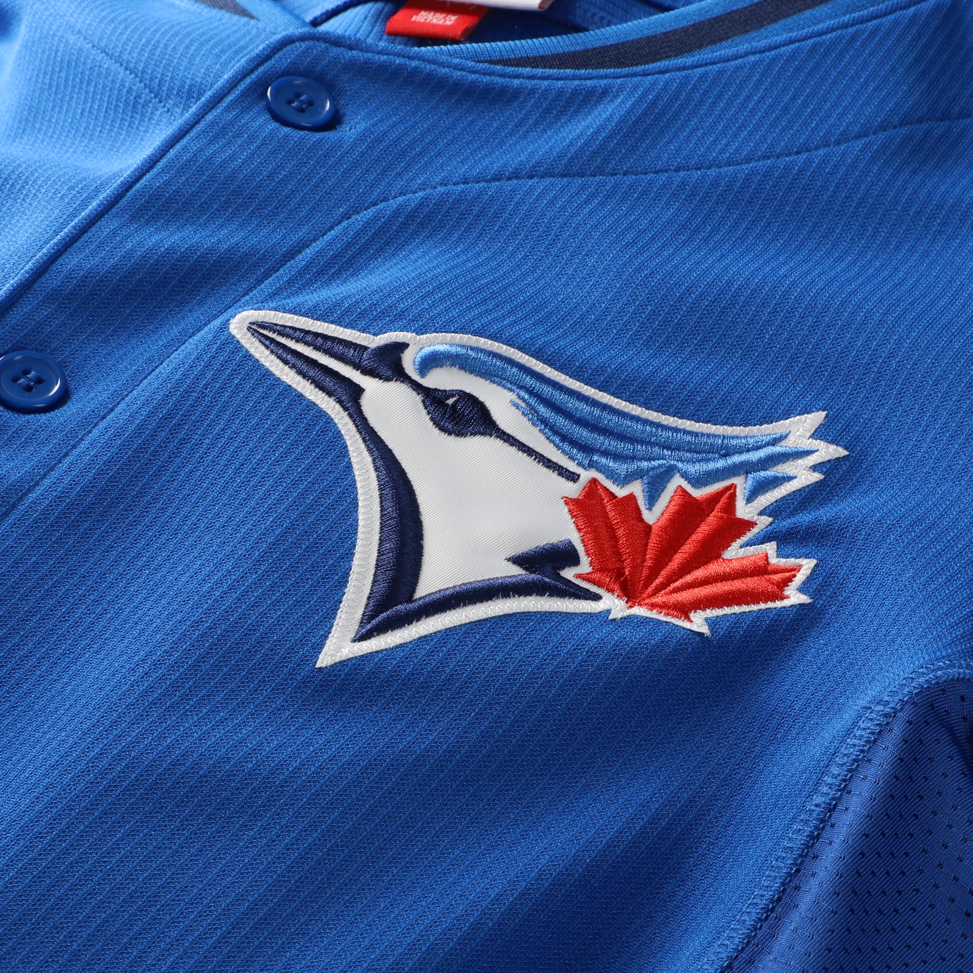 Men's Mitchell & Ness Jose Bautista Royal Toronto Blue Jays Authentic Batting Practice Jersey